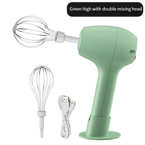Mélangeur Électrique Portable Sans Fil, 3 Vitesses, Fouet Automatique, Pâte, Batteur D'?Ufs, Cuisson, Gâteau, Crème, Outil De Cuisine