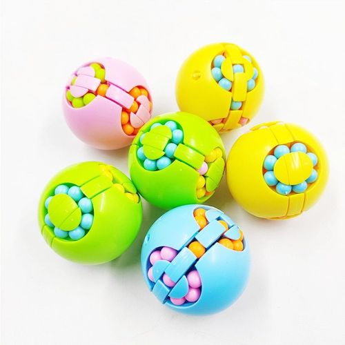 Boule De Développement De La Pensée Anti-Stress, 2 Pièces, Jouet De Burger Magic Bean