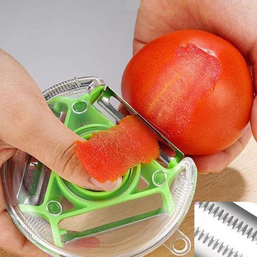 Râpe À Éplucher Domestique 3 En 1, Vente Directe, Artefact Éplucheur Rotatif Multifonctionnel