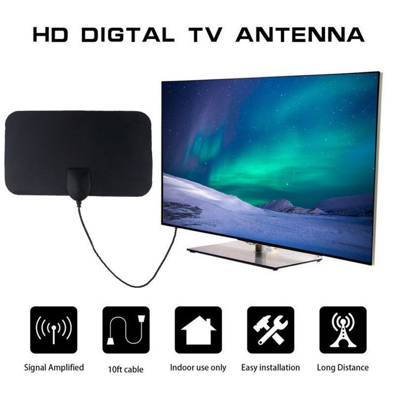 Mini antenne de t�l�vision num�rique HD d'int�rieur, DVB-T2