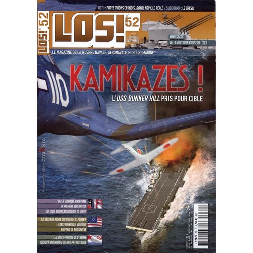 Los ! 52 - Kamikazes - L'uss Bunker Hill Pris Pourcible