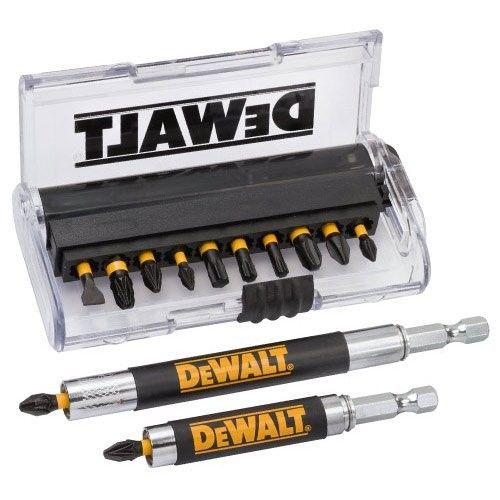 DeWalt DT70512T - Set embouts d'impact Torsion & porte-embouts magnétique (14pcs)