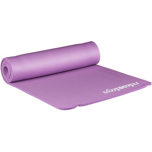 Tapis De Yoga 1 Cm Épaisseur Caoutchouc Sangle Transport Gymnastique Pilates Aérobic Violet Helloshop26 13_0002843_8
