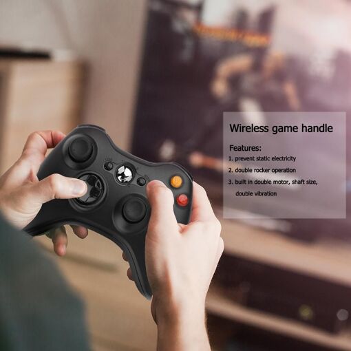 Manette De Jeu Sans Fil Pour Pc Xbox360, 2.4g, Compatible Bl... - 4