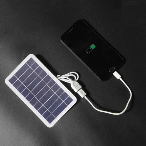 Panneau Solaire Portable D'extérieur, 5v, 400ma, Sortie 2w, Usb, Pour Produits De Faible Puissance, Chargeur De Téléphone Portable, Ventilateur Électrique