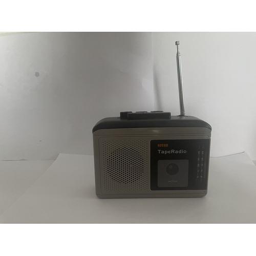 Baladeur cassette portable avec radio AM/FM, pour écouter vos programmes radio préférés/lecteur de bande avec sortie audio 3.5mm
