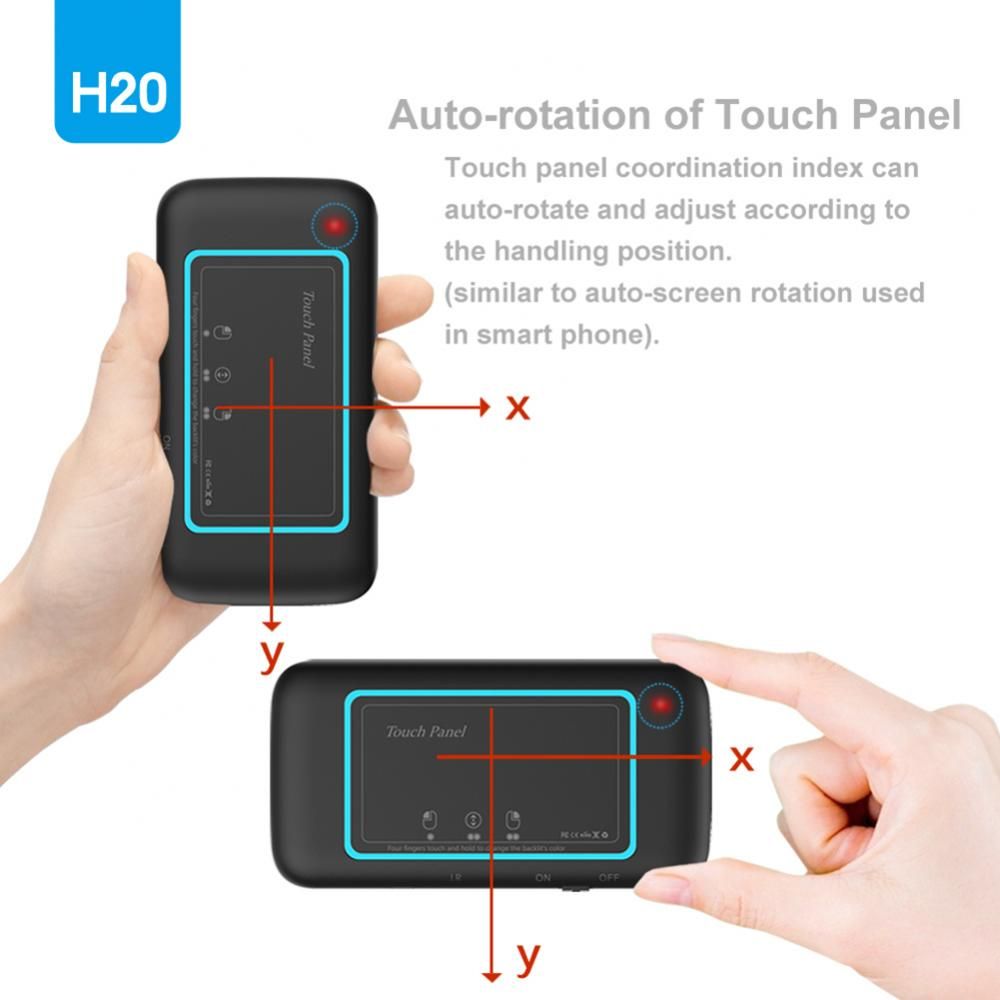 Clavier sans fil rtro4.2 Air Mouse, tlcommande TouchSub, ... - 4