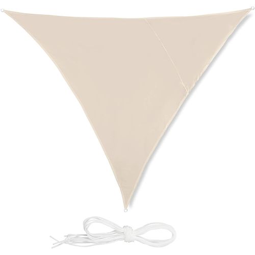 Voile D'ombrage Triangle 3 X 3 X 3 M Beige Helloshop26 13_0002937