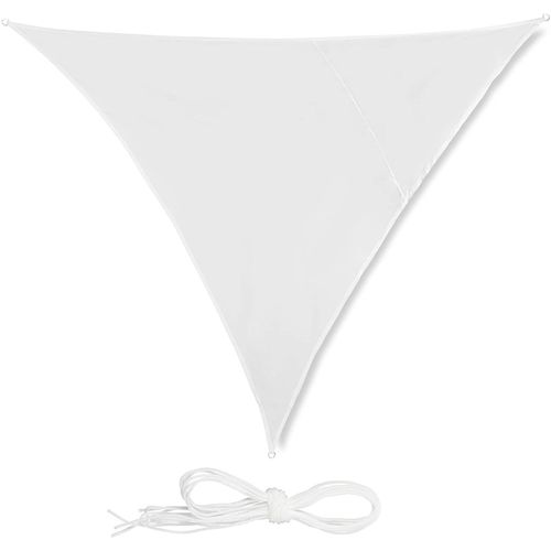 Voile D'ombrage Triangle 3 X 3 X 3 M Blanc Helloshop26 13_0002938