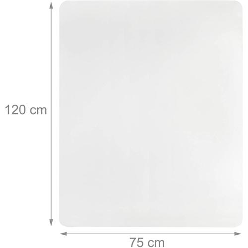 Tapis De Protection Bureau Sol Transparent 75 X 120 Cm Helloshop26 13_0002837