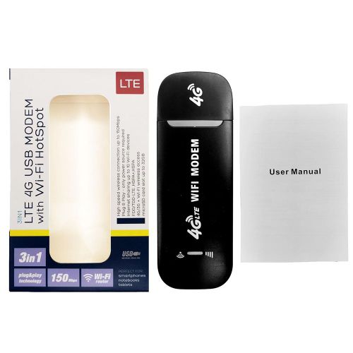 Routeur sans fil 4G LTE, 2 pièces, ZJMle USB, carte Sim à large bande, 150Mbps, Modem Stick, adaptateur WiFi, routeur pour domicile et bureau