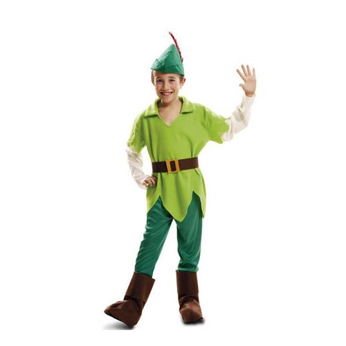 Déguisement De Peter Pan Vert Pour Garçons (Taille 7-9a)