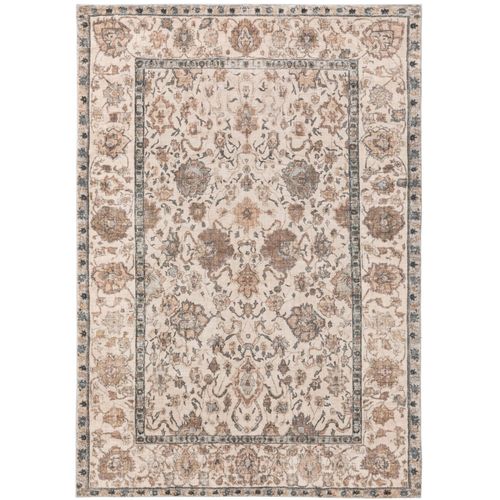 Tapis Vintage Mara Beige 120x170 Cm - Tapis Poil Ras / Effet Usé