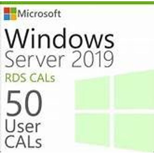 Microsoft Windows Server 2019 - 50 User/Benutzer Cal (Rds)