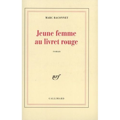 Jeune Femme Au Livret Rouge