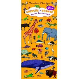 Cherche et Trouve Géant : Animaux, Dinosaures et Fantaisie ! Livre enfant  4-8 ans éducatif: Grand Livre de jeux et d'activités ludiques filles et