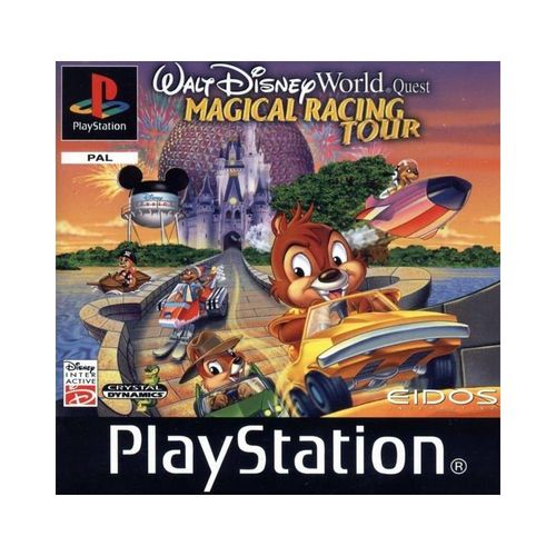 Ps1 Jeu Magical Racing Tour Wald Disney Quest