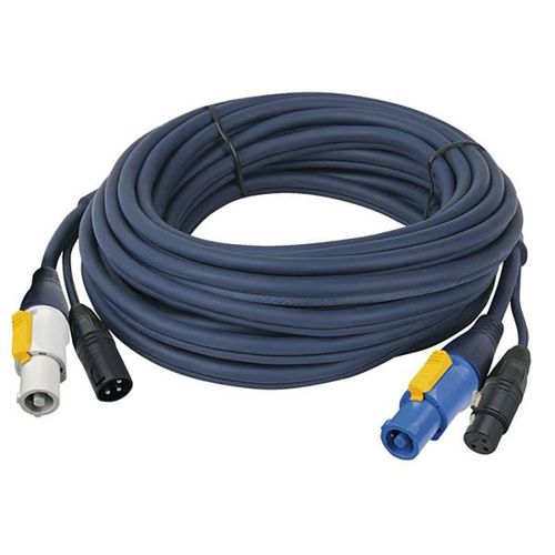 DAP Powercon/XLR câble combiné DAP Powercon/XLR 1,5 mètre