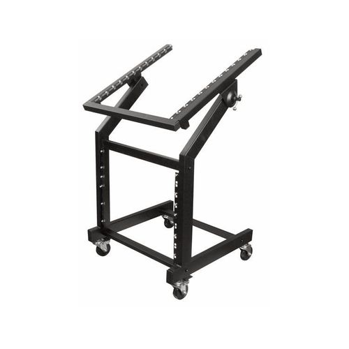 DAP rack 19 pouces en métal avec plateau supérieur réglable