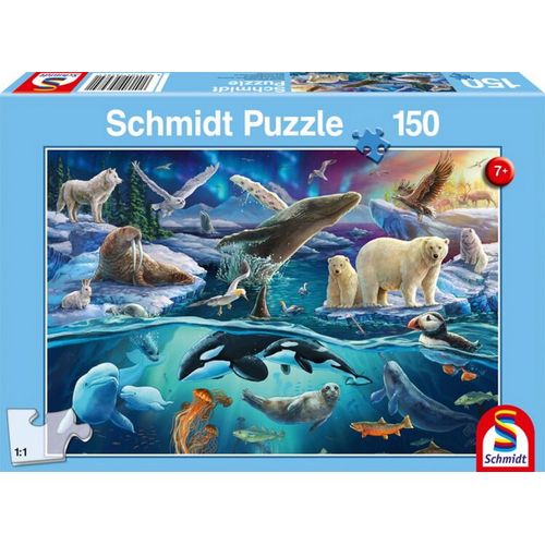Puzzles Les Animaux Du Grand Nord, 150 Pcs