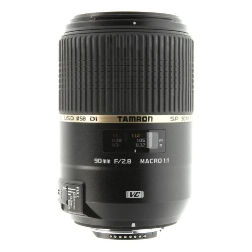 Objectif Tamron SP 90mm F/2.8 VC Di USD Pour Nikon - Macro 1:1 (Occasion)