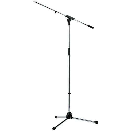 Konig & Meyer 21060 pied de micro avec perche (chromé)