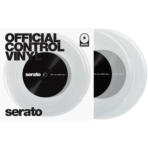 Serato Performance Series 7 inch Clear (Pair) vinyle timecodé