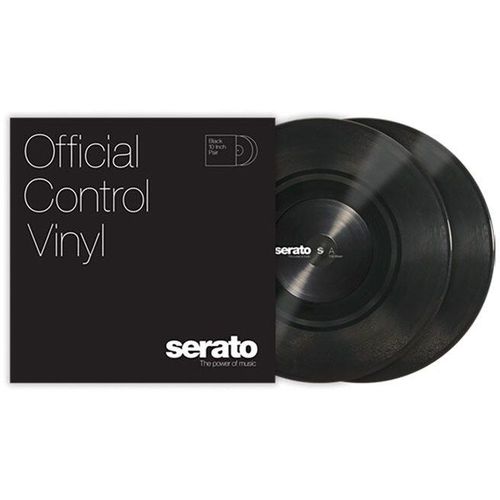 Serato 10'' Standard Colors vinyles (la paire), noir