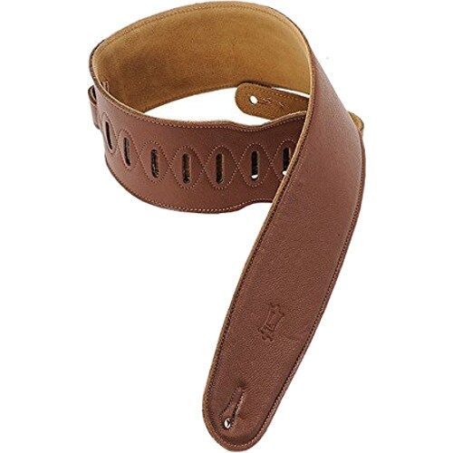 Levys Leathers M4gf-Brn Sangle De Guitare Rembourrée, Marron