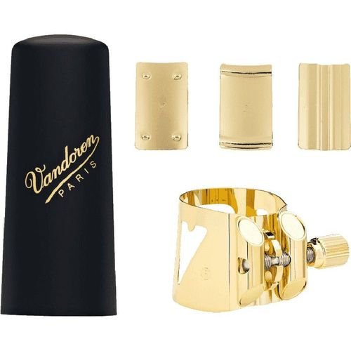 Vandoren Lc090p Optimum V-16 Ligature En Caoutchouc Dur Dor? Pour Saxophone Baryton