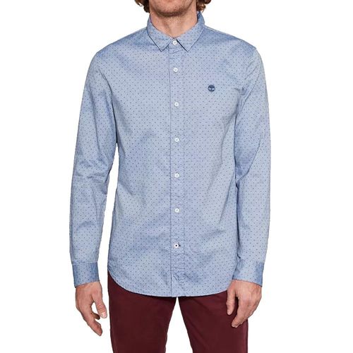 Chemise bleu foncé homme Timberland LS Tioga Texture Chemise bleu foncé homme Timberland LS Tioga Texture