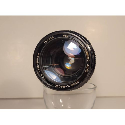 Praktica MC Auto 80-200mm 1:4.5 Zoom/C-Macro - 80mm 200 mm f/4,5 - Monture M42