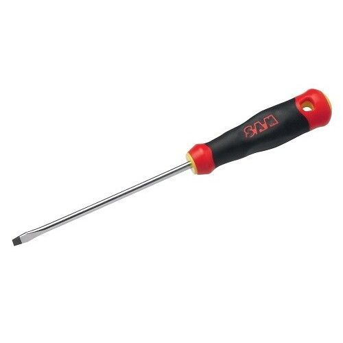 Tournevis bi-matière fente à lame ronde - pour mécanicien - 8x150 mm SAM OUTILLAGE