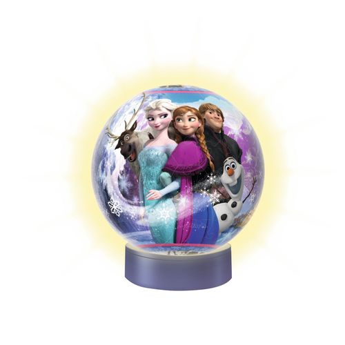 Puzzle Puzzle 3d Rond 72 P Illuminé - La Reine Des Neiges