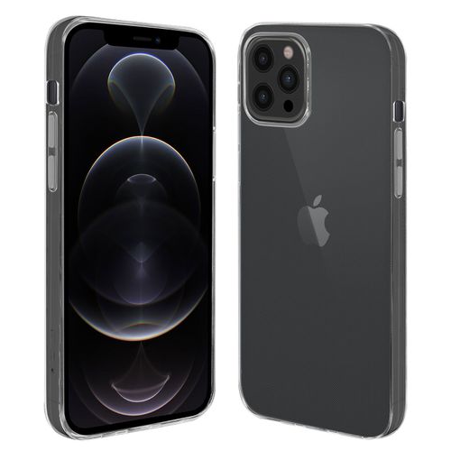 Coque Apple Iphone 12 Pro Max Silicone Flexible Caméra Surélevée - Transparent