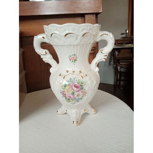 Vase porcelaine italienne 26 cm de haut