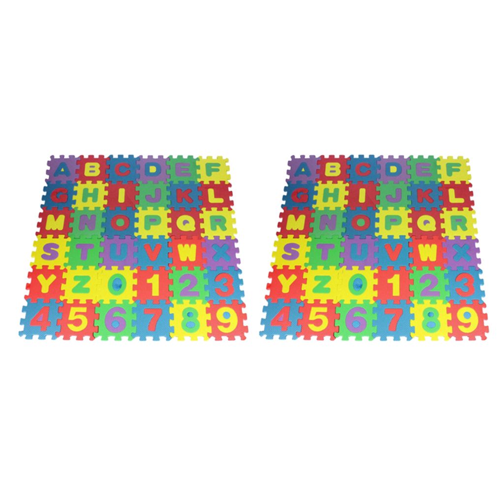 72pcs Tapis Mousse Puzzle Tapis De Jeu Bebe Tapis Sol Enfant Rakuten