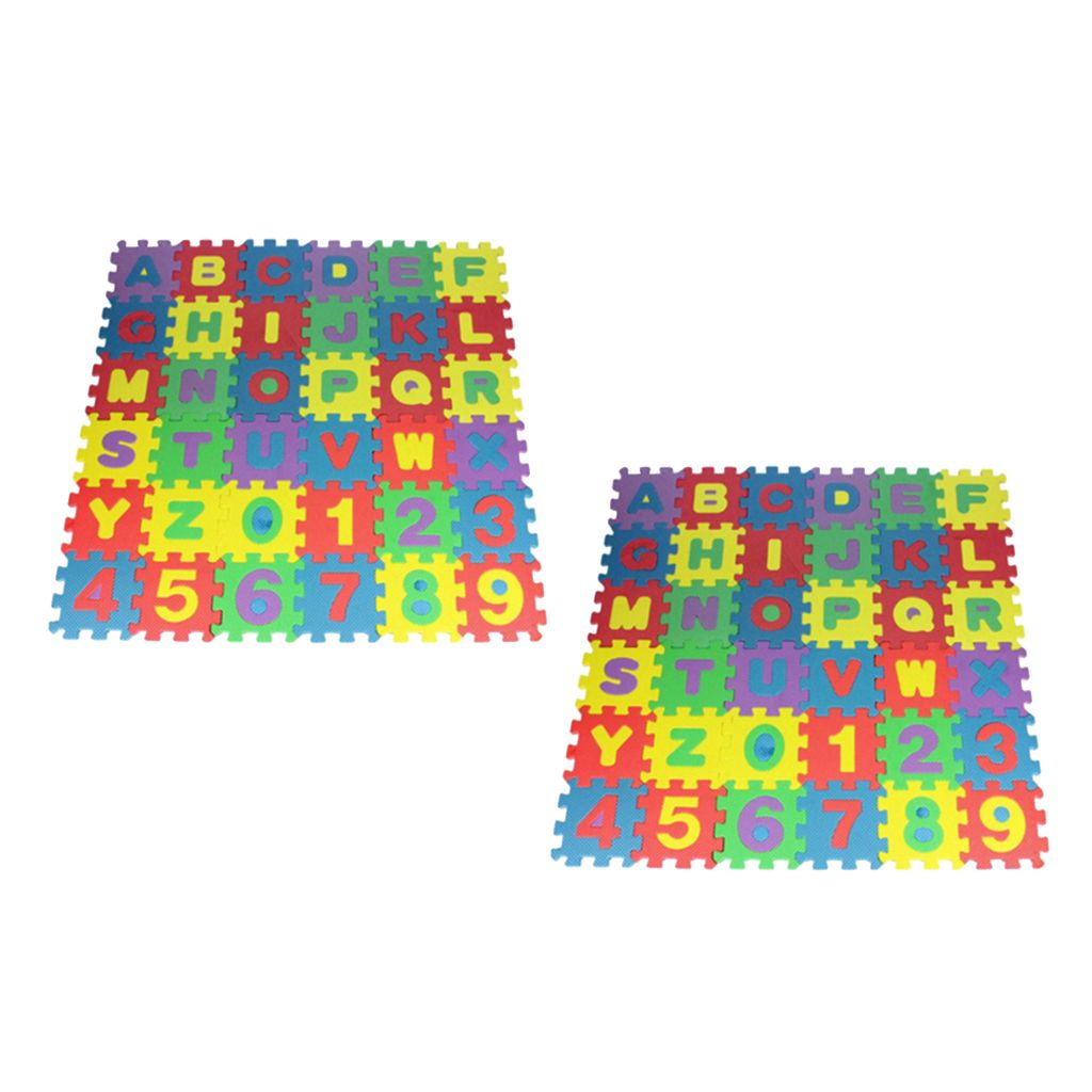 72pcs Tapis Mousse Puzzle Tapis De Jeu Bebe Tapis Sol Enfant Rakuten