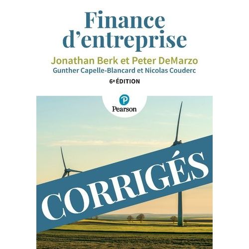 Finance D'entreprise - Corrigés