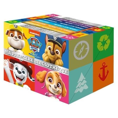 Paw Patrol La Pat' Patrouille - Ma Première Bibliothèque - Coffret En 6 Volumes
