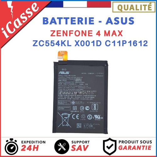 Batterie Pour Asus Zenfone 4 Max Zc554kl X001d C11p1612 5000mah