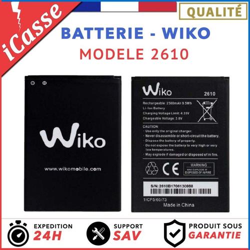 Batterie Wiko 2610 Pour Wiko Jerry 3 / Tommy 3 / Jerry 2 / Wiko Y60 2500 Mah