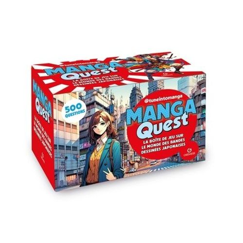 Manga Quest - La Boîte De Jeu Sur Le Monde Des Bandes Dessinés Japonaises