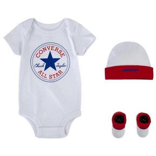 Ensemble Bonnet + Body + Chaussons Bébé Garçon Classic Ctp