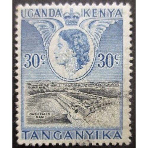 Kenya Ouganda Tanganyika N°93 Oblitéré