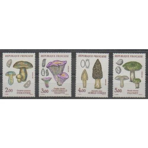 Timbres 1987 France Champignons