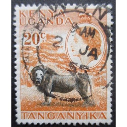 Kenya Ouganda Tanganyika N°92 Oblitéré
