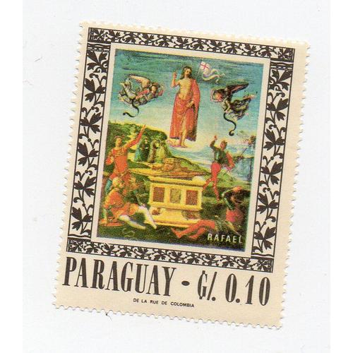 Paraguay- 1 Timbre Neuf- Tableau De Rafaël