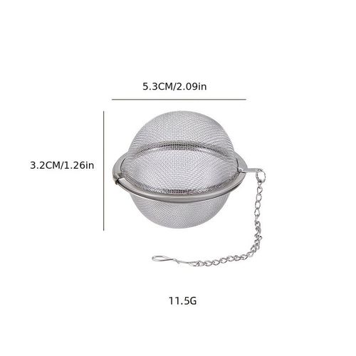 Infuseur À Thé En Acier Inoxydable, Sphère De Verrouillage, Passoire À Épices, Boule À Thé, Maille, Filtre À Thé, Accessoires De Cuisine