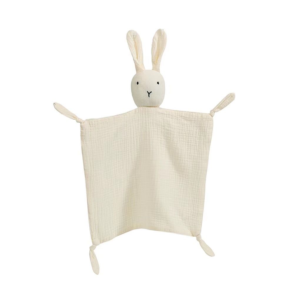 Doudou En Coton Et Mousseline Et Serviette Apaisante Pour B... - 2